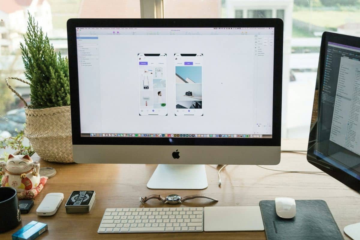 Ecran macbook UI design
